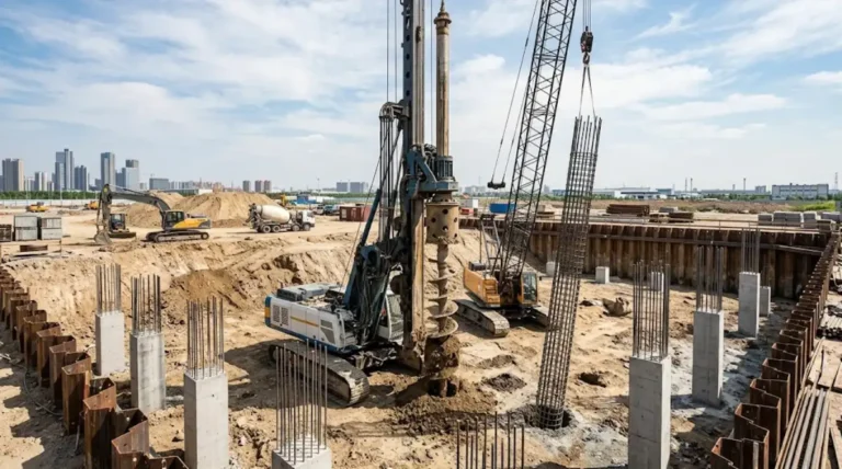 מה זה כלונסאות וקידוחי קרקע ובאיזה סוגי פרויקטים משתמשים בזה?